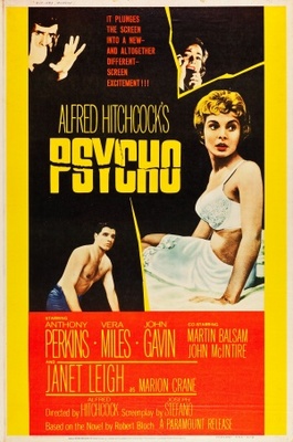 Psycho movie poster (1960) mouse pad