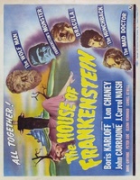 House of Frankenstein movie poster (1944) Longsleeve T-shirt #749179