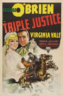 Triple Justice movie poster (1940) poster
