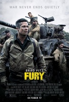 Fury movie poster (2014) Mouse Pad MOV_aecedcaa