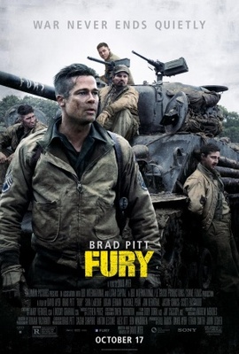 Fury movie poster (2014) tote bag #MOV_aecedcaa