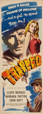 Trapped movie poster (1949) mouse pad