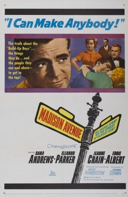 Madison Avenue movie poster (1962) poster