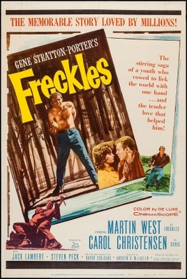 Freckles movie poster (1960) mouse pad