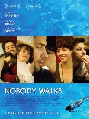 Nobody Walks movie poster (2012) mouse pad