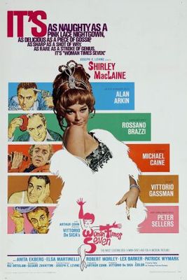 Woman Times Seven movie poster (1967) calendar