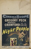 Night People movie poster (1954) t-shirt #MOV_af6b292b