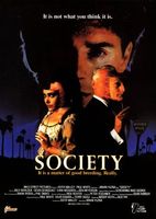 Society movie poster (1989) Sweatshirt #653255