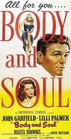 Body and Soul movie poster (1947) t-shirt #MOV_af927f44