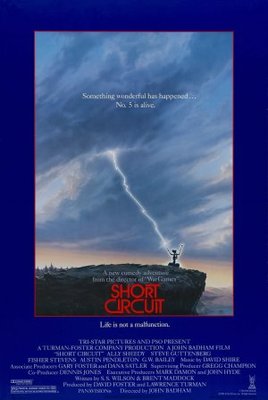 Short Circuit movie poster (1986) mouse pad