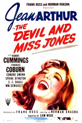 The Devil and Miss Jones movie poster (1941) hoodie