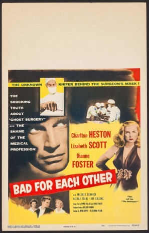 Bad for Each Other movie poster (1953) Mouse Pad MOV_ake704an