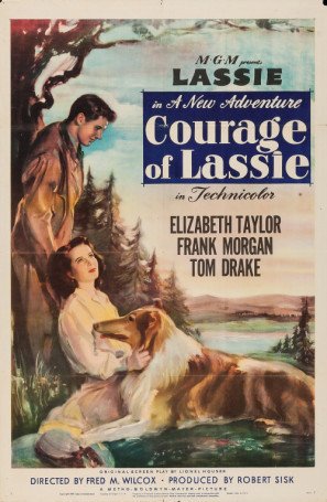 Courage of Lassie movie poster (1946) Sweatshirt