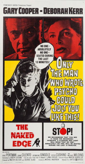 The Naked Edge movie poster (1961) hoodie