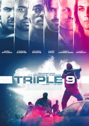 Triple 9 movie poster (2016) tote bag #MOV_appkri47
