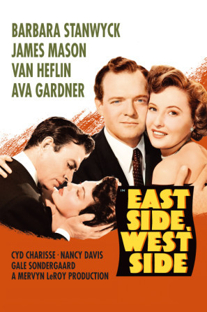 East Side, West Side movie poster (1949) tote bag