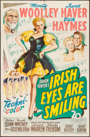 Irish Eyes Are Smiling movie poster (1944) Mouse Pad MOV_aqpnbu7n
