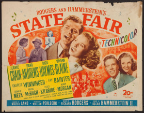 State Fair movie poster (1945) calendar