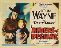 Riders of Destiny movie poster (1933) Longsleeve T-shirt #1466654