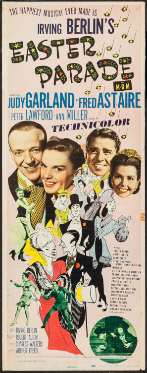 Easter Parade movie poster (1948) calendar