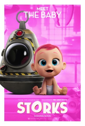 Storks movie poster (2016) Mouse Pad MOV_aw8sruor