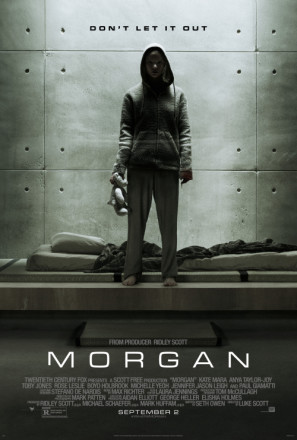 Morgan movie poster (2016) tote bag