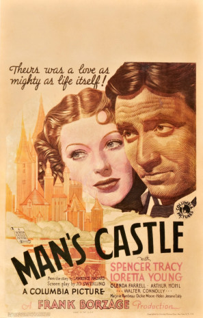 Mans Castle movie poster (1933) Longsleeve T-shirt