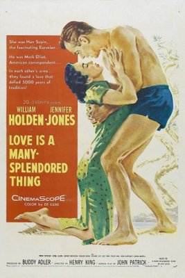 Love Is a Many-Splendored Thing movie poster (1955) Poster MOV_b00efd12