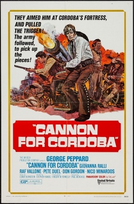 Cannon for Cordoba movie poster (1970) tote bag