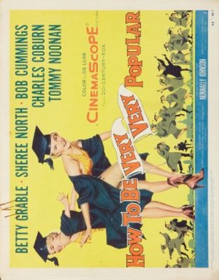 How to Be Very, Very Popular movie poster (1955) mouse pad