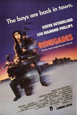 Renegades movie poster (1989) poster