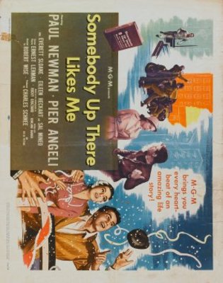 Somebody Up There Likes Me movie poster (1956) mouse pad