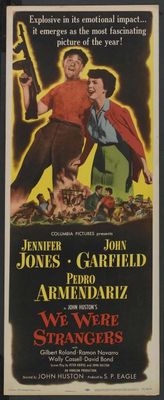 We Were Strangers movie poster (1949) poster