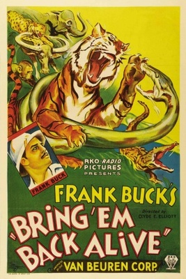 Bring 'Em Back Alive movie poster (1932) Poster MOV_b06d99a3