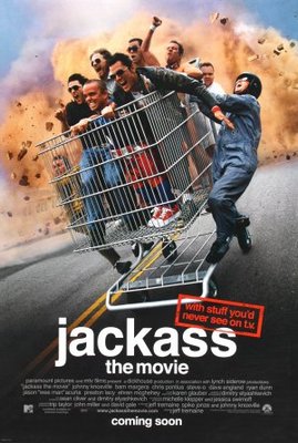 Jackass: The Movie movie poster (2002) Mouse Pad MOV_b0849c48