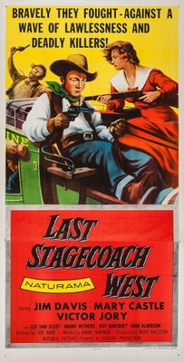 The Last Stagecoach West movie poster (1957) Poster MOV_b08f225e
