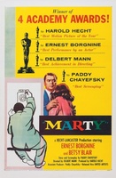 Marty movie poster (1955) t-shirt #MOV_b0c2420b