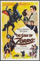 The Sign of Zorro movie poster (1958) t-shirt #MOV_b0fea81e
