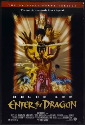 Enter The Dragon movie poster (1973) Mouse Pad MOV_b12bb60a