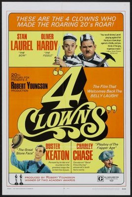 4 Clowns movie poster (1970) poster