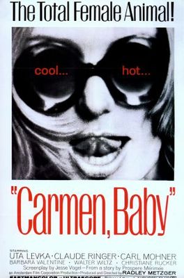 Carmen, Baby movie poster (1967) calendar