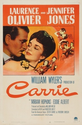 Carrie movie poster (1952) Poster MOV_b20eecff