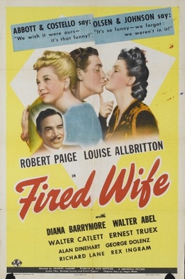 Fired Wife movie poster (1943) calendar