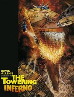 The Towering Inferno movie poster (1974) t-shirt #MOV_b24da75b