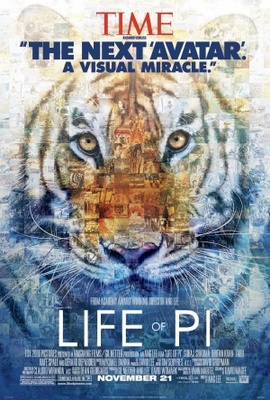 Life of Pi movie poster (2012) tote bag #MOV_b25999d3