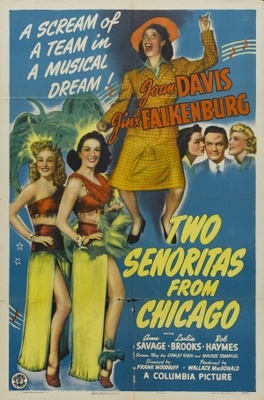 Two SeÃ±oritas from Chicago movie poster (1943) poster