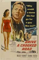 Drive a Crooked Road movie poster (1954) Sweatshirt #634499