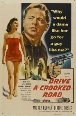 Drive a Crooked Road movie poster (1954) Sweatshirt