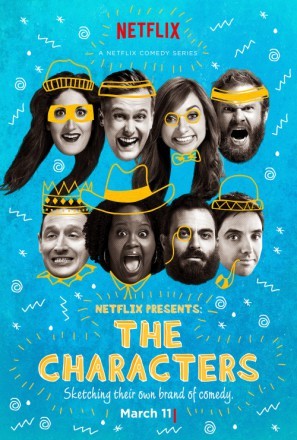 The Characters movie poster (2016) mug