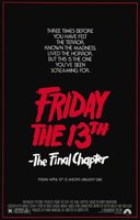 Friday the 13th: The Final Chapter movie poster (1984) Poster MOV_b343919c